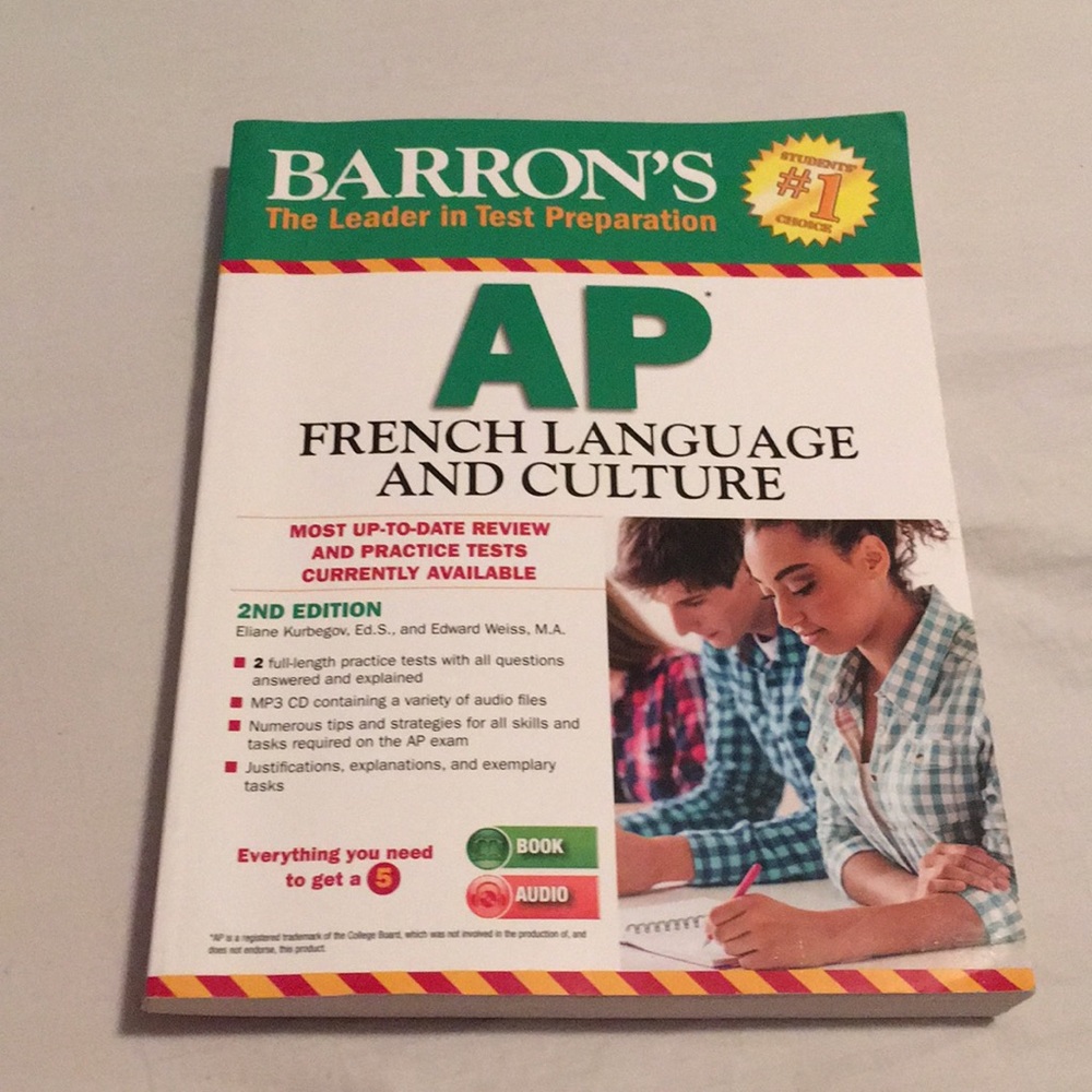 Barron’s AP French Language & Culture 2nd Edition